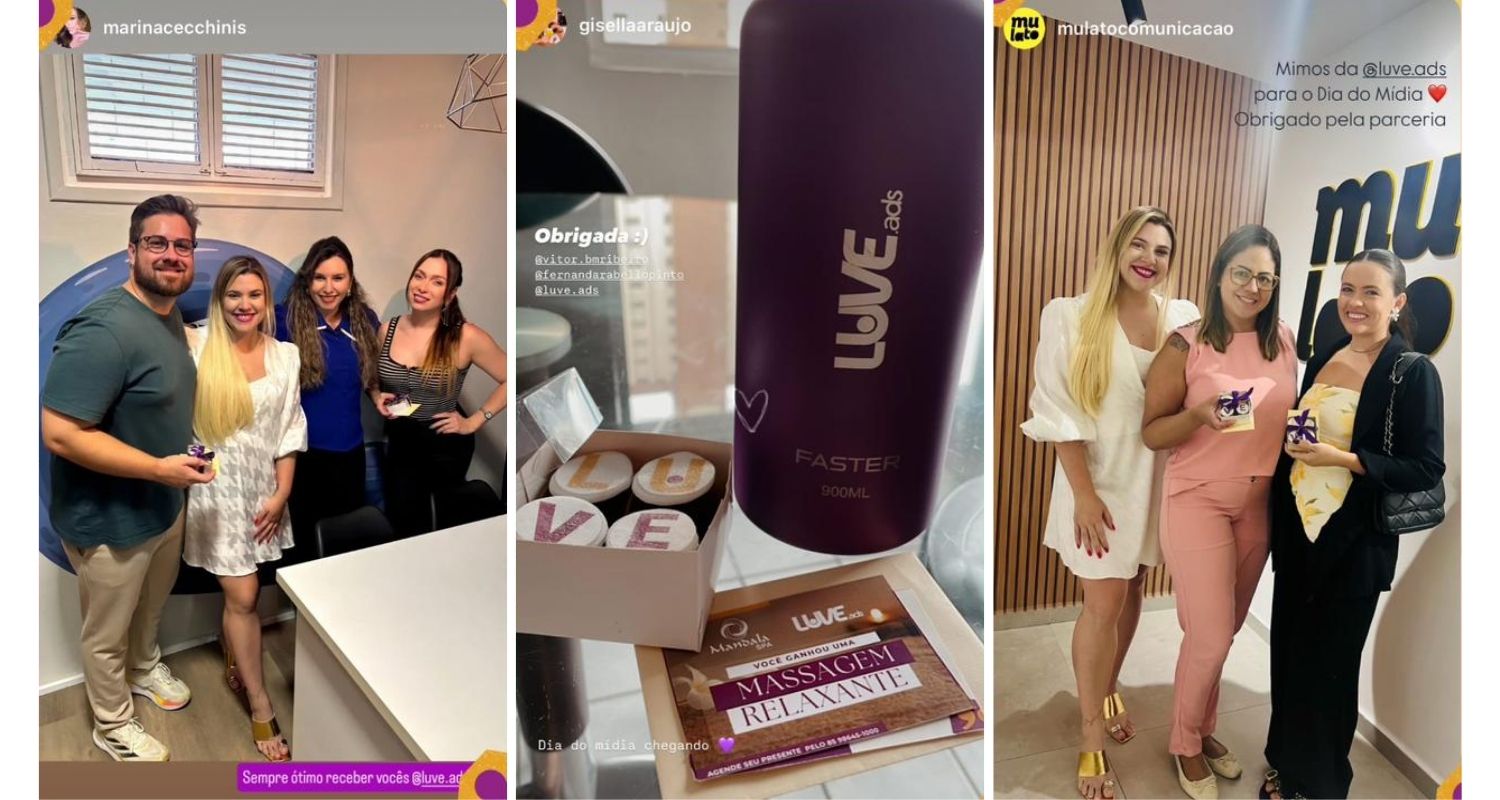 Luve.ads celebra o Dia do Mídia com ação especial e fortalece laços com o mercado publicitário