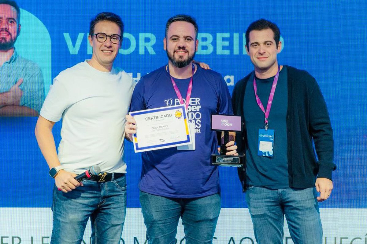 We OOH Fortaleza conquista prêmio importante na 4ª Conexão We OOH, convenção que reúne grandes empresários de todo Brasil