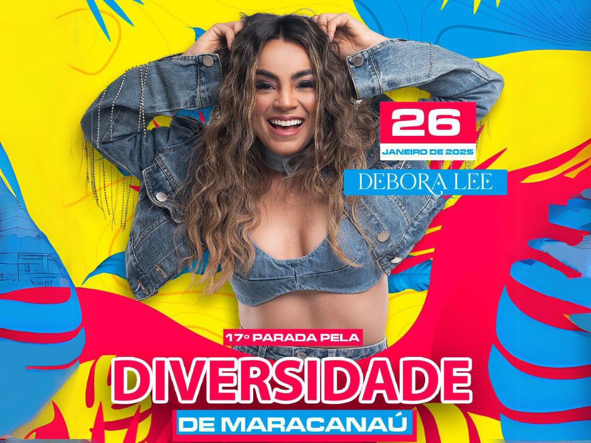 Debora Lee será a principal atração da 17ª Parada pela Diversidade de Maracanaú