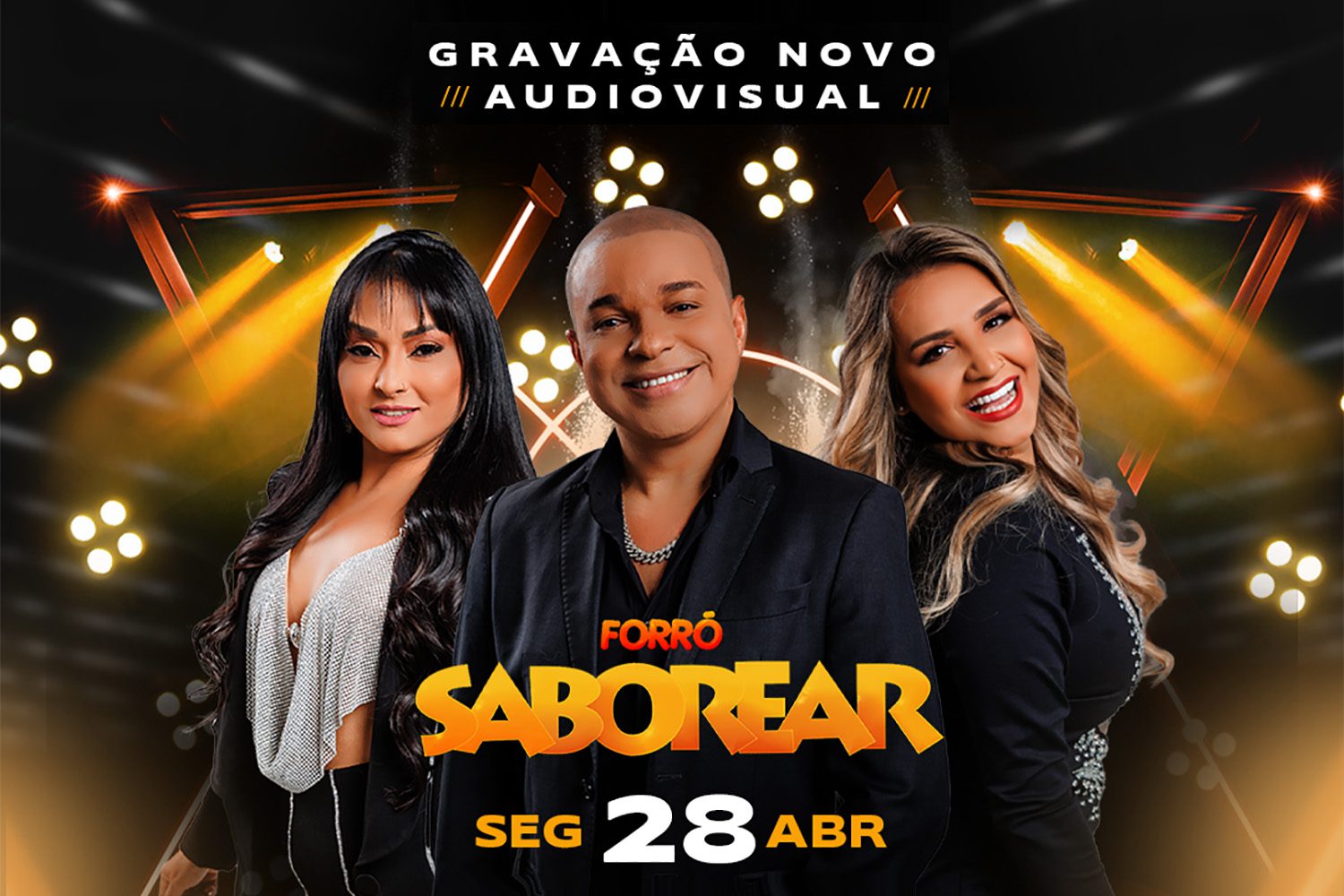 Forró Saborear anuncia nova fase e grava audiovisual com grandes novidades em Fortaleza