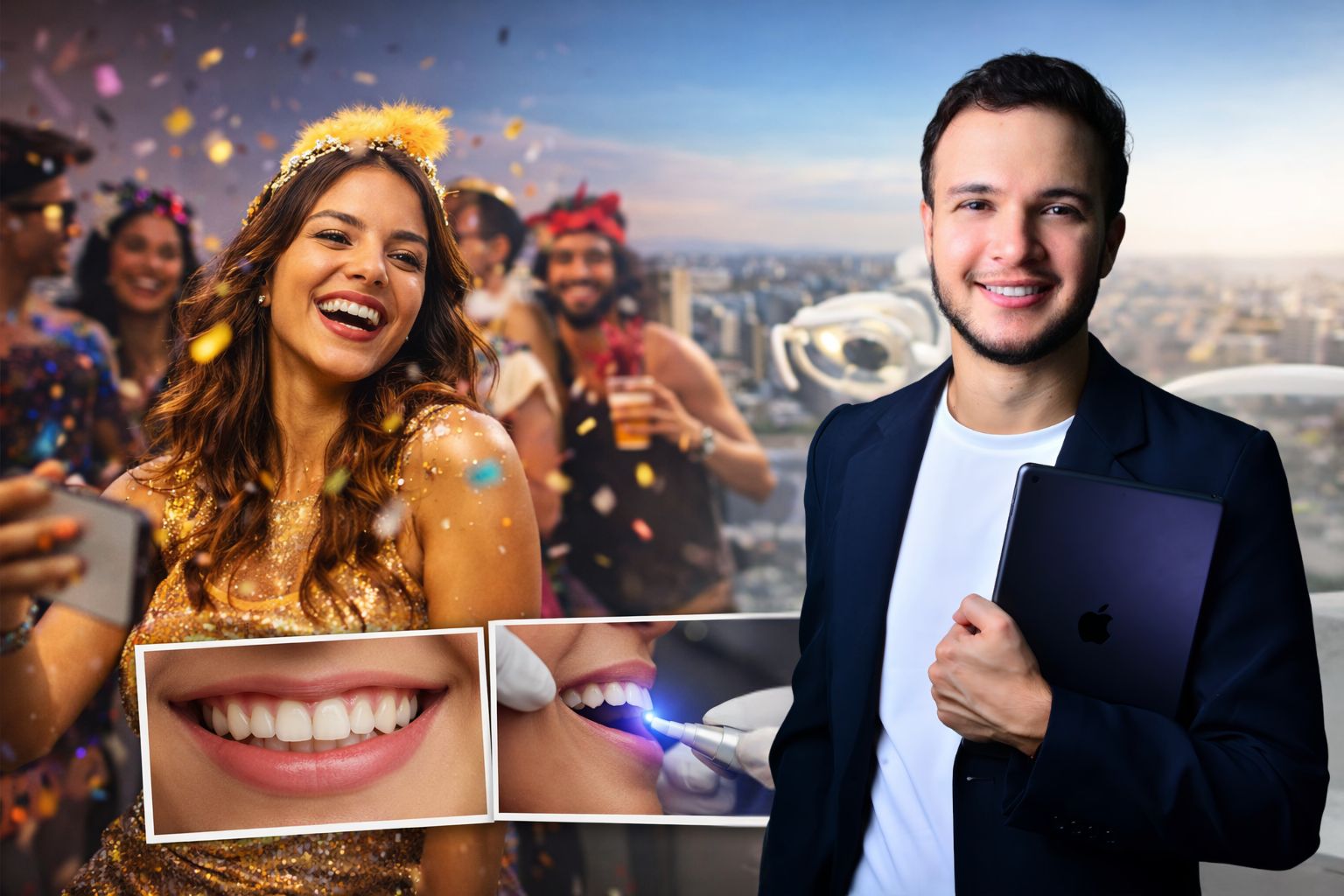 Depois do Carnaval, cresce a busca por retoques no sorriso em Fortaleza